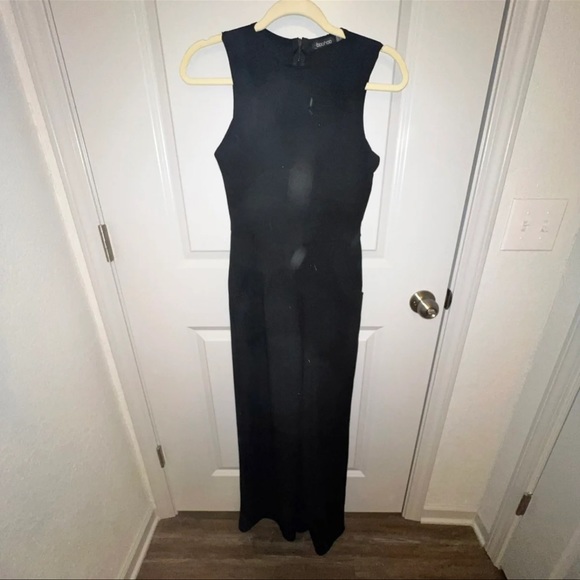 Black Boohoo jumpsuit size 6 - Picture 7 of 7